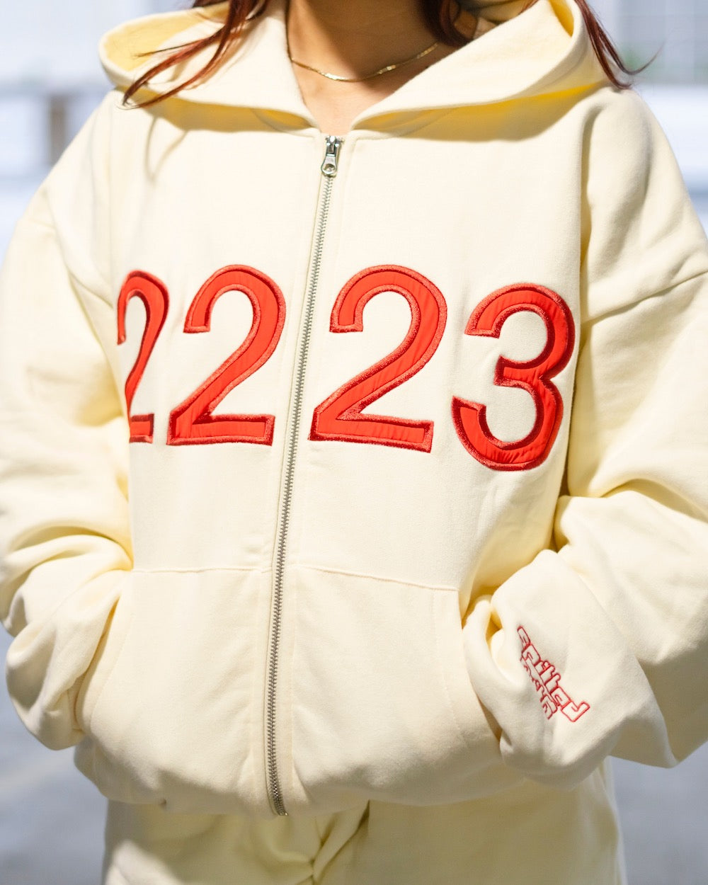 2223 ZIP UP HOODIE